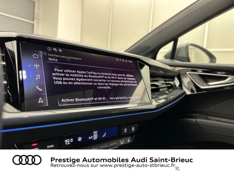 Photo 10 de l'offre de AUDI Q4 Sportback e-tron 40 e-tron 204ch S line à 65750€ chez Prestige Automobiles – Audi St Brieuc