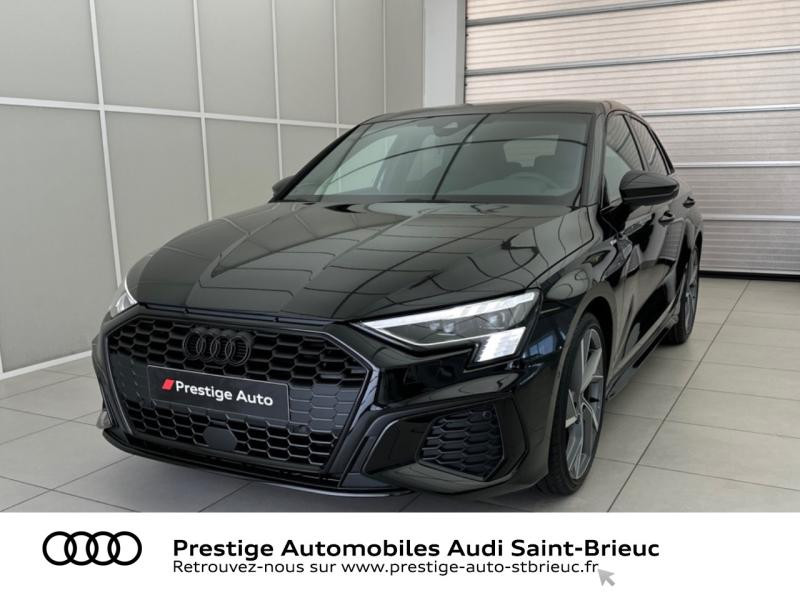 Audi A3 Sportback 35 TDI 150ch S line S tronic 7 Diesel Noir Mythic métallisé Occasion à vendre