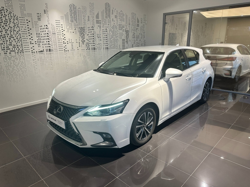 Lexus CT 200h Pack Business MC 18 Hybride Blanc Arctique Occasion à vendre