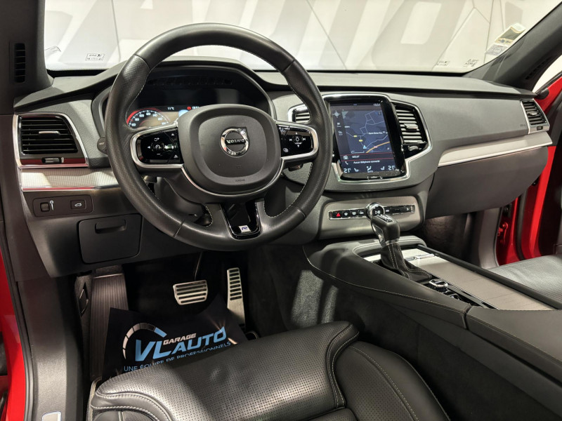Photo 14 de l'offre de VOLVO XC90  D5 AWD 225 R Design Geartronic A 7 Places + Toit Ouvrant Panoramique à 39990€ chez VL Auto