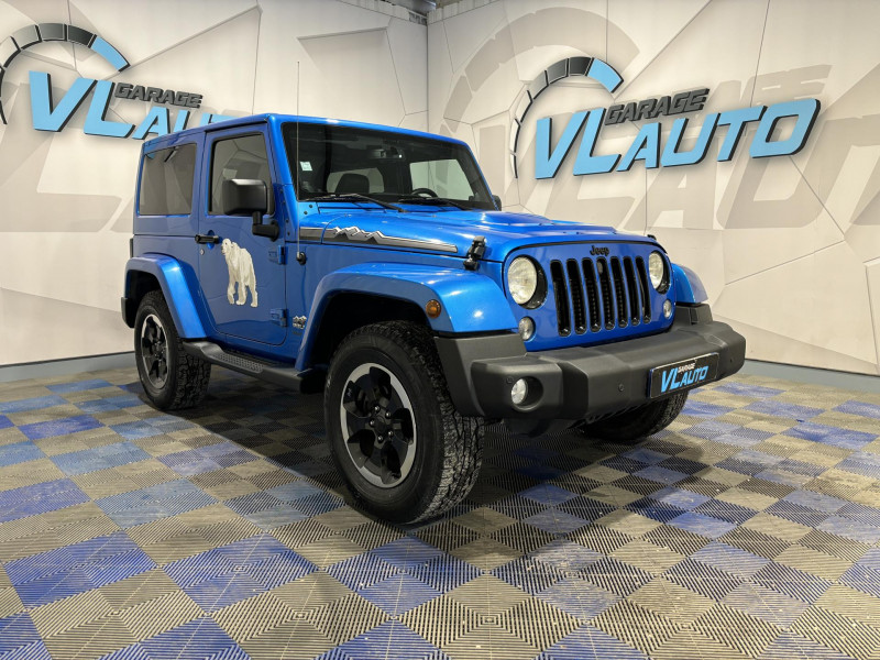 Jeep WRANGLER 2.8 CRD 200 POLAR BVA DIESEL Bleu Occasion à vendre