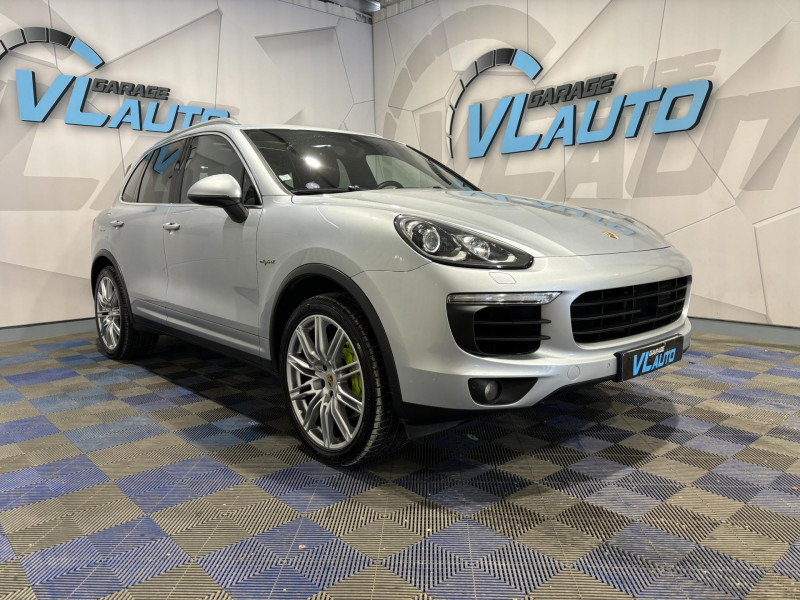 Porsche CAYENNE S E-Hybrid V6 416  Tiptronic  + Toit Ouvrant Panoramique + Options Hybride GRIS Occasion à vendre