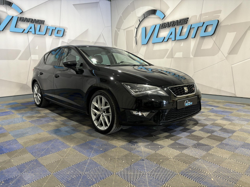 Seat LEON 1.4 TSI 125 Start/Stop FR ESSENCE Noir Occasion à vendre