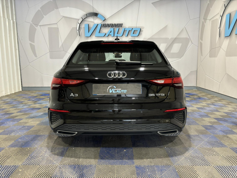 Photo 4 de l'offre de AUDI A3 SPORTBACK 35 TFSI Mild Hybrid 150 S tronic 7 S Line + LOA 370E/MOIS à 28490€ chez VL Auto