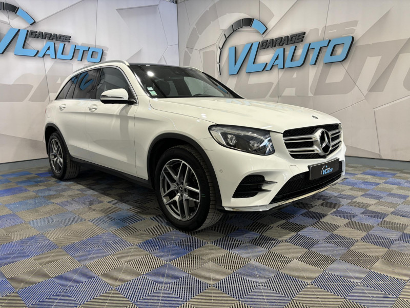 Mercedes-Benz GLC 250 d 9G-Tronic 4Matic Sportline + Toit Ouvrant Panoramique DIESEL Blanc Occasion à vendre