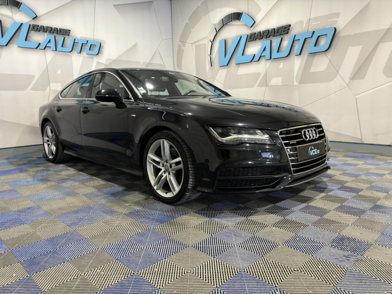 Audi A7 SPORTBACK V6 3.0 TDI 245 Quattro S Line S tronic 7 DIESEL Noir Occasion à vendre