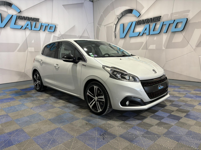 Peugeot 208  1.2 PureTech 110ch S&S BVM5 GT Line ESSENCE Blanc Occasion à vendre