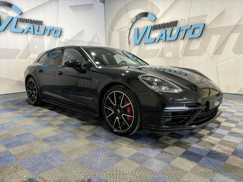 Porsche PANAMERA Sport Turismo 4.0i V8 - 550 - BV PDK - Stop&Start  Turbo ESSENCE NOIR Occasion à vendre