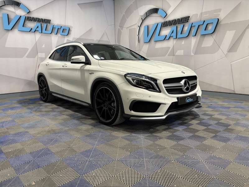 Mercedes-Benz GLA 45 AMG 4-Matic SPEEDSHIFT DCT AMG BVA ESSENCE Blanc Occasion à vendre