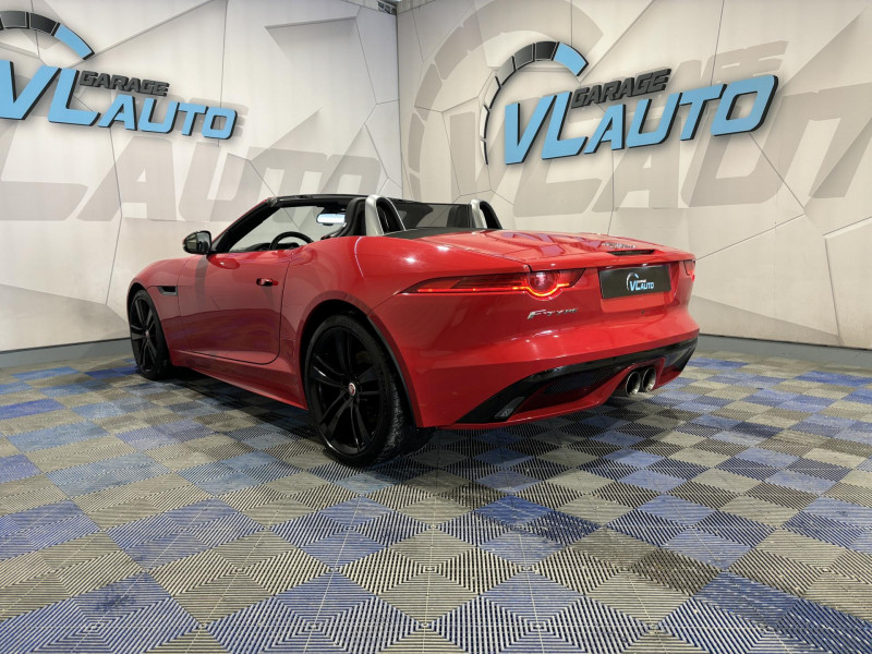 Photo 3 de l'offre de JAGUAR F-TYPE Cabriolet S 3.0i V6 380 BVA Quickshift  à 43990€ chez VL Auto