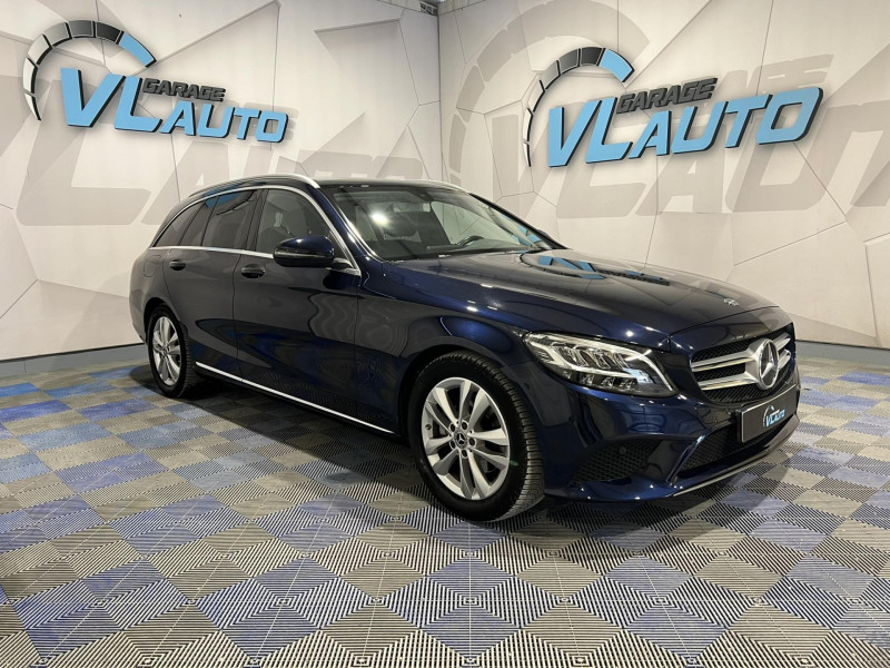 Mercedes-Benz Classe C Break 200 d 9G-Tronic Avantgarde Line DIESEL Bleu Occasion à vendre