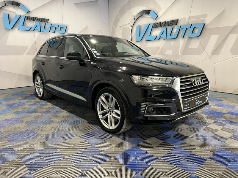 Audi Q7  3.0 V6 TDI e-tron 373 Tiptronic 8 Quattro 5pl Avus Extended Hybride Noir Occasion à vendre