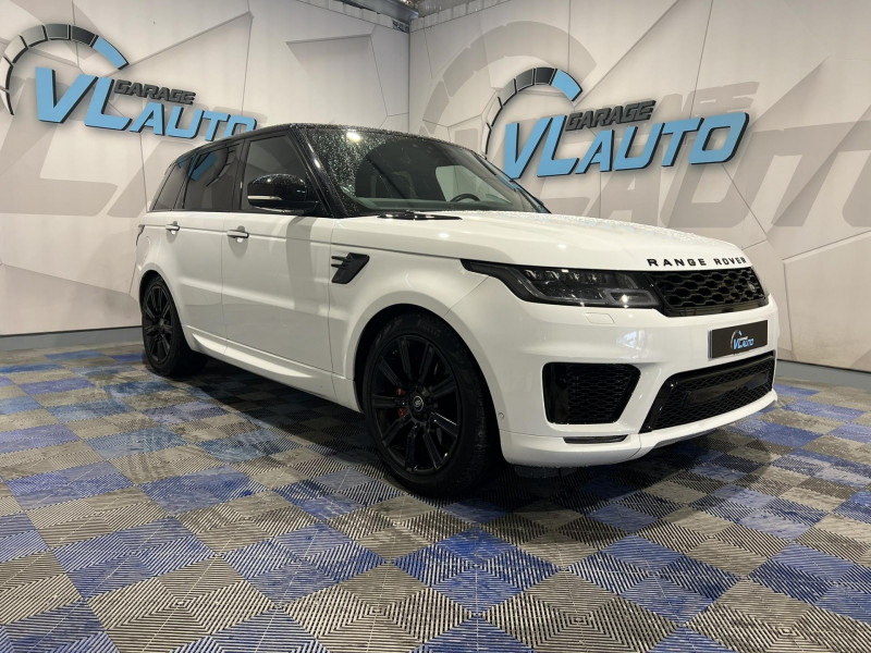 Land-Rover RANGE ROVER SPORT P400e PHEV 2.0L 404ch HSE Dynamic Hybride BLANC Occasion à vendre