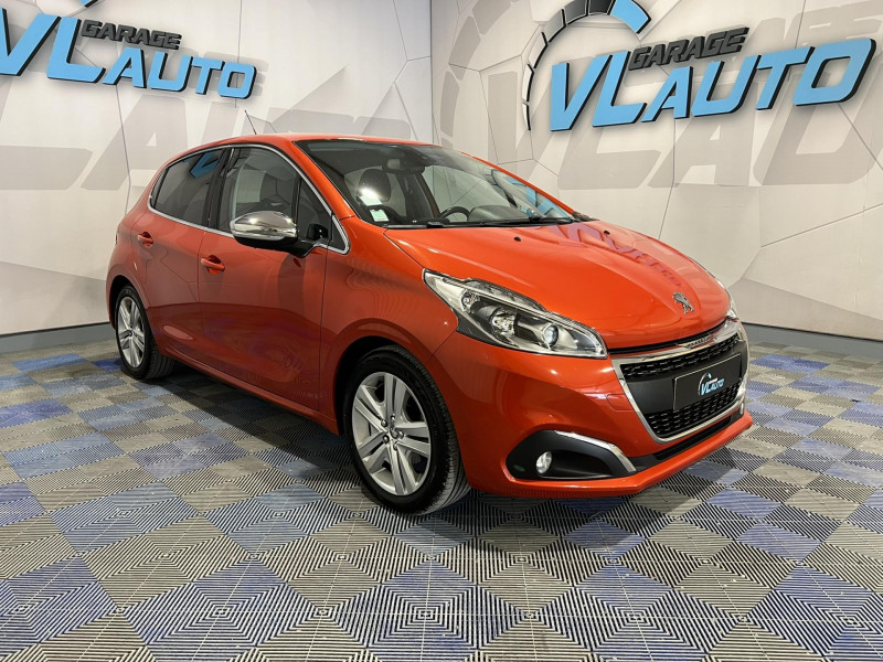 Peugeot 208 BlueHDi 100ch S&S BVM5 Allure Business DIESEL Rouge Occasion à vendre