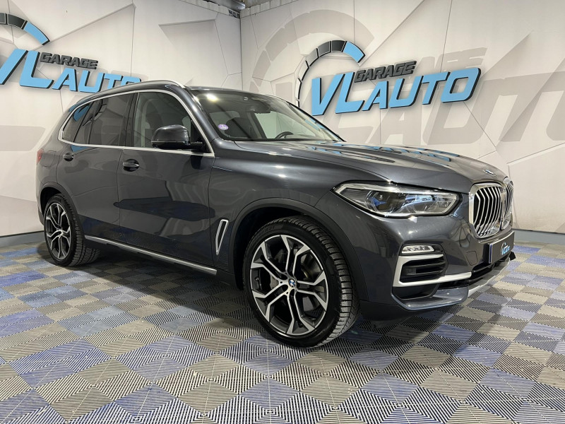 Bmw X5  xDrive45e 394 ch BVA8 G05 xLine Hybride Gris Occasion à vendre