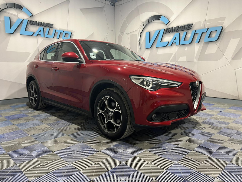 Alfa Romeo STELVIO 2.2 210 ch Q4 AT8 Super DIESEL Rouge Occasion à vendre