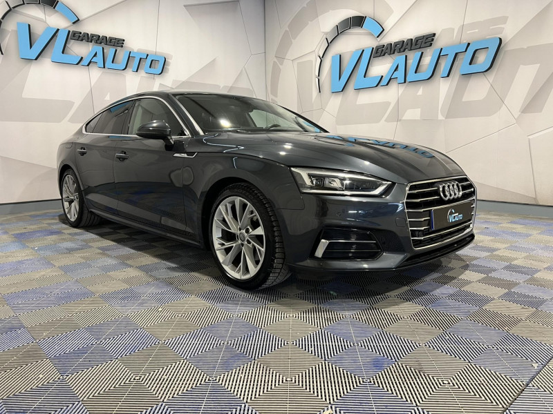 Audi A5 SPORTBACK 2.0 TFSI 190 S tronic 7 Design luxe ESSENCE Gris Occasion à vendre