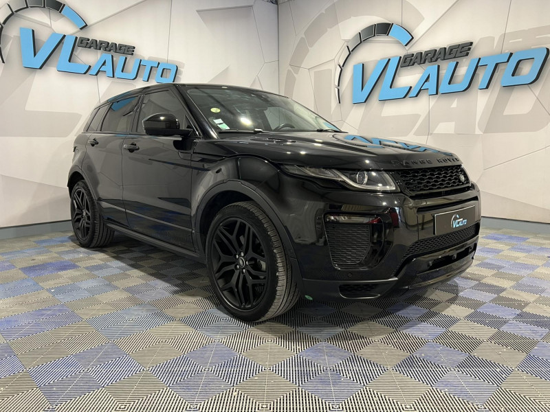 Land-Rover RANGE ROVER EVOQUE 2.0 TD4 - 180 - BVA  HSE Dynamic PHASE 2 DIESEL NOIR Occasion à vendre