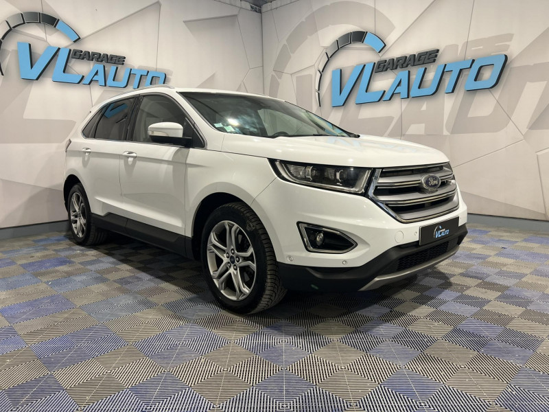 Ford EDGE 2.0 TDCi 180 BVM6 Intelligent AWD Titanium DIESEL Blanc Occasion à vendre