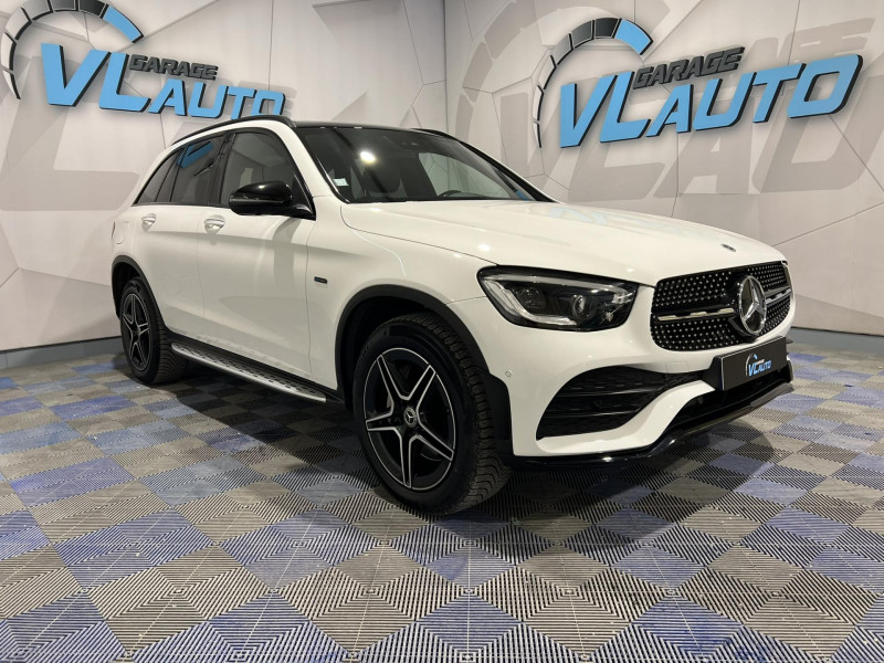 Mercedes-Benz GLC  300 de 9G-Tronic 4Matic AMG Line Hybride Blanc Occasion à vendre