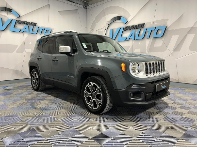 Jeep RENEGADE 1.4 I MultiAir S&S 136 ch BVR6 Limited ESSENCE Gris Occasion à vendre