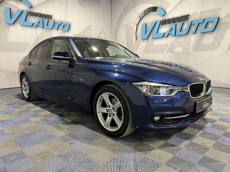 Bmw SERIE 3  320i 184 ch BVA8 F30 Sport + options  ESSENCE Bleu Occasion à vendre