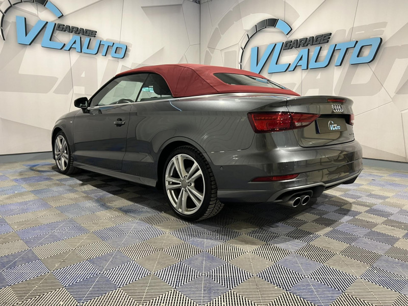 Photo 3 de l'offre de AUDI A3 CABRIOLET 2.0 TFSI 190 S tronic 7 Quattro S Line Phase 2 à 22990€ chez VL Auto