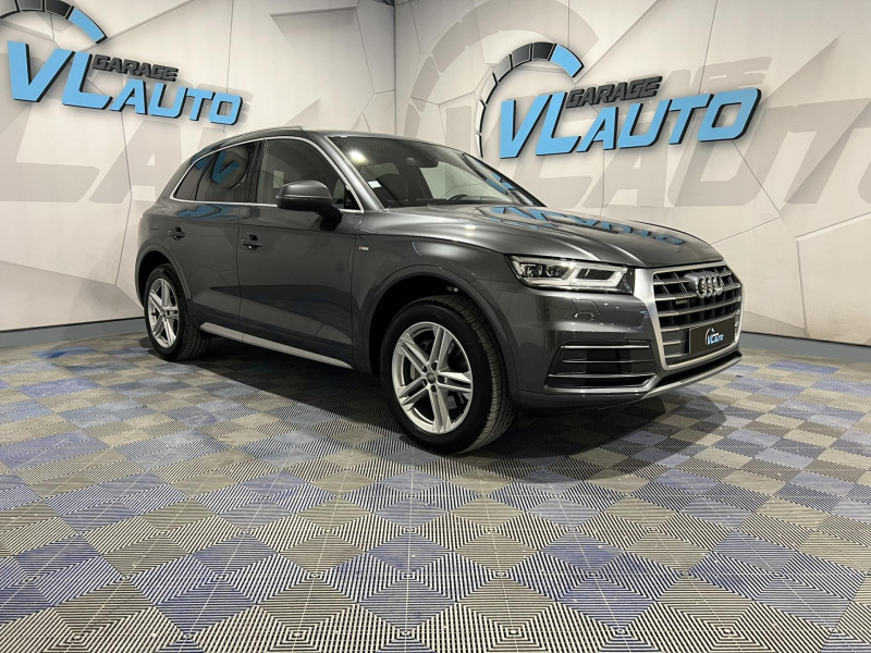 Audi Q5  2.0 TFSI 252 S tronic 7 Quattro S line ESSENCE Gris Occasion à vendre