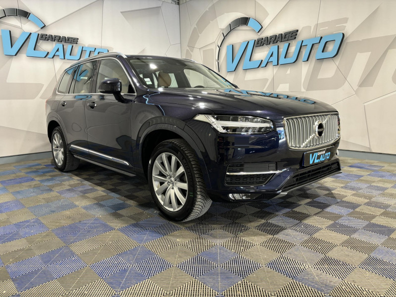 Volvo XC90  D5 AWD 225 Inscription Geartronic BVA 7 Places DIESEL Bleu Occasion à vendre