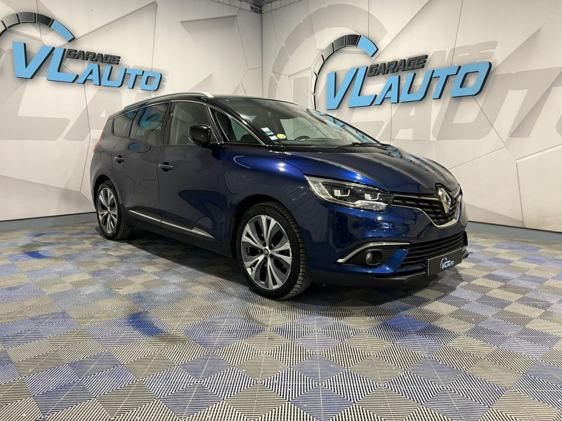 Renault GRAND SCENIC dCi 160 Energy EDC Intens 7 Places DIESEL Bleu Occasion à vendre