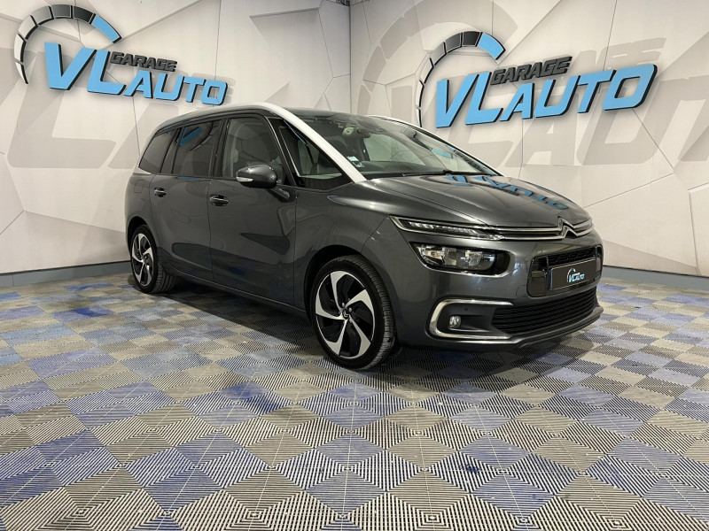 Citroen GRAND C4 PICASSO BlueHDi 150 S&S EAT6 Shine 7 Places DIESEL Gris Occasion à vendre