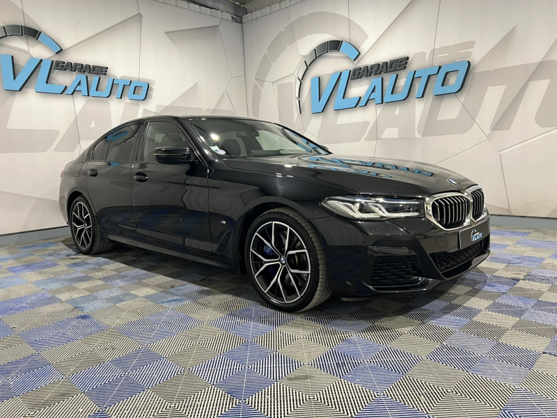 Bmw SERIE 5 545e TwinPower Turbo xDrive 394 BVA8 G30 LCI M Sport Hybride Noir Occasion à vendre