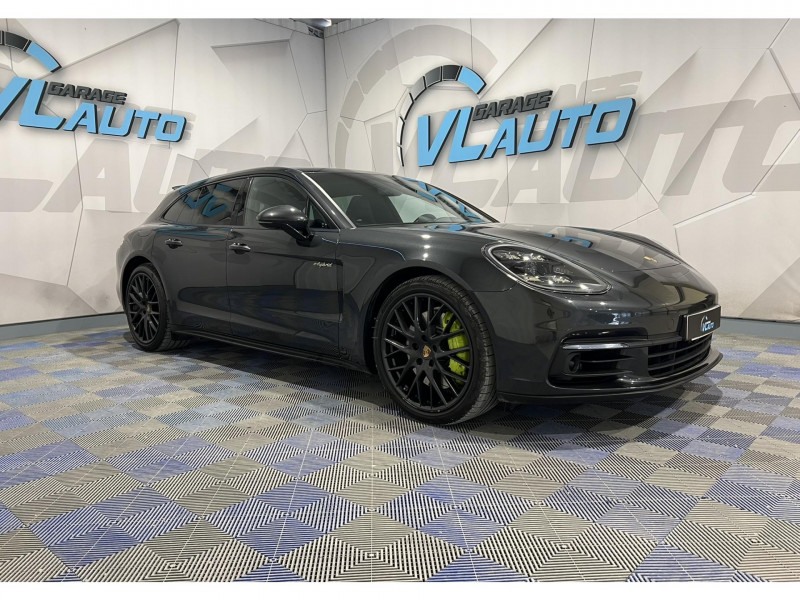 Porsche PANAMERA 4 V6 3.0 462 Hybrid Sport Turismo PDK Hybride Noir Occasion à vendre