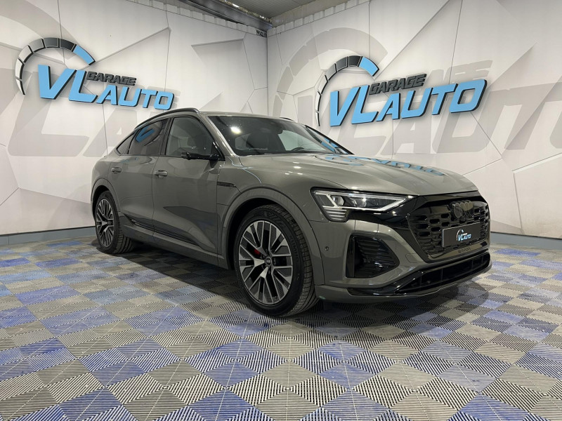 Audi Q8 E-TRON SPORTBACK 55 408 ch 114 kWh Quattro S line ELECTRIQUE Gris Occasion à vendre