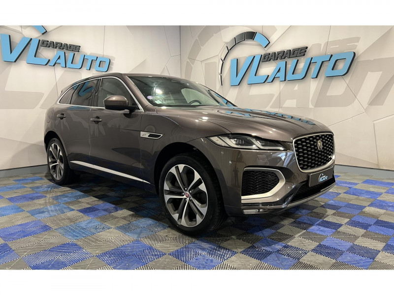 Jaguar F-PACE 2.0 - P400e PHEV AWD BVA8 R-Dynamic HSE Hybride Gris Occasion à vendre