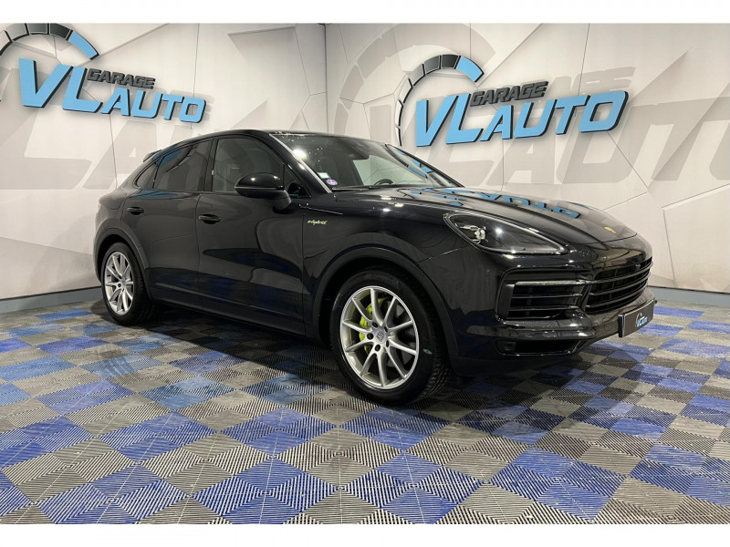 Porsche CAYENNE Coupe E-Hybrid 3.0 V6 462 cv Tiptronic BVA Hybride NOIR Occasion à vendre