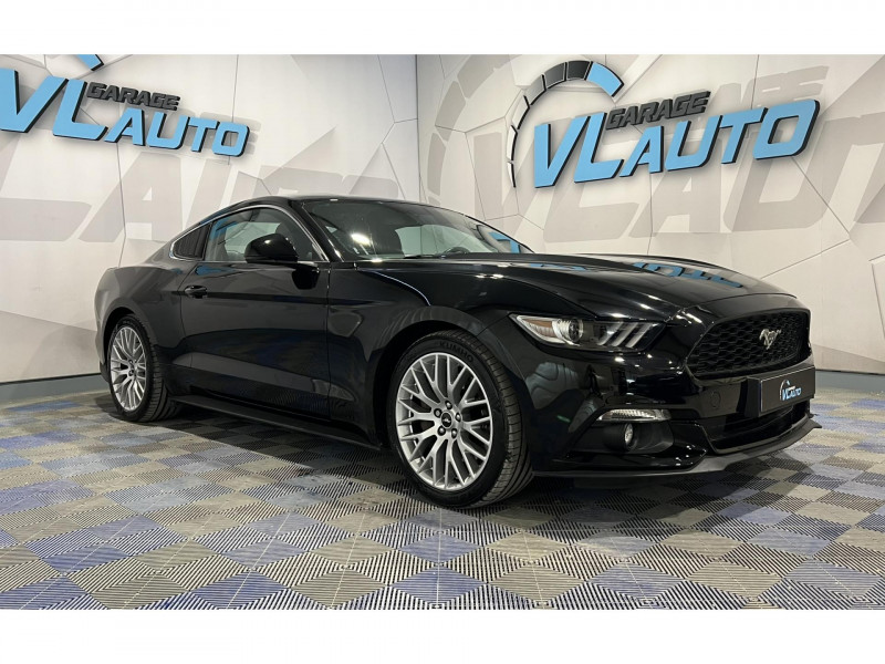 Ford MUSTANG Fastback 2.3 EcoBoost 317 ESSENCE Noir Occasion à vendre