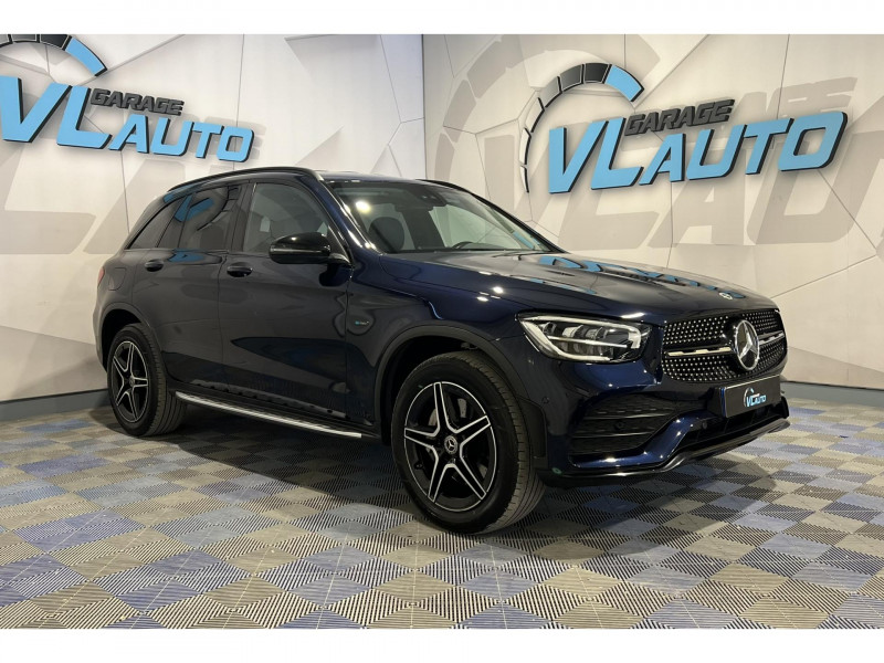 Mercedes-Benz GLC  300 de 9G-Tronic 4Matic AMG Line Hybride Bleu Occasion à vendre