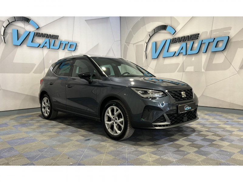 Seat ARONA 1.0 TSI 110 ch Start/Stop BVM6 FR ESSENCE Gris Occasion à vendre