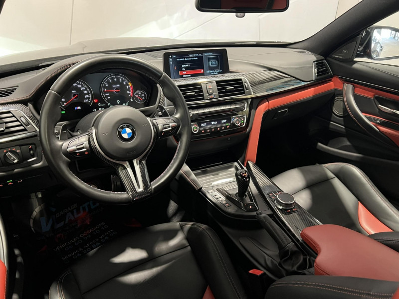 Photo 10 de l'offre de BMW M4 450 ch DKG7 LCI2 Pack Competition Freins Céramique M4 à 64990€ chez VL Auto