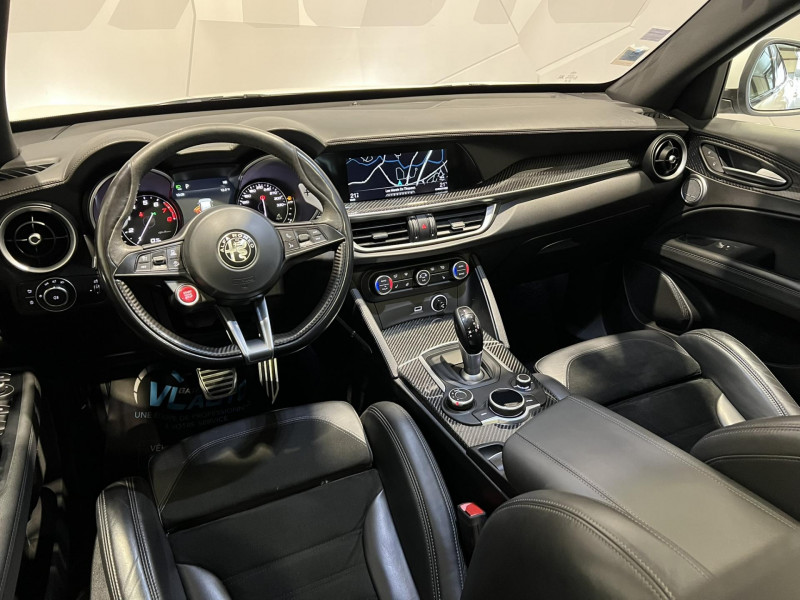 Photo 10 de l'offre de ALFA ROMEO STELVIO 2.9 V6 510ch AT8 Quadrifoglio à 49990€ chez VL Auto