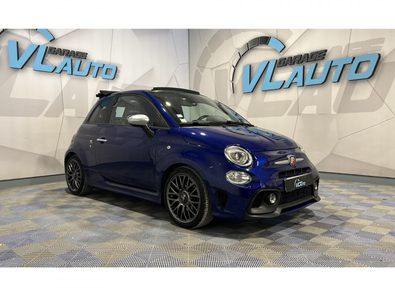 Abarth 500c 595 1.4 Turbo 16V T-Jet 165 ch BVA5 Turismo ESSENCE Bleu Occasion à vendre