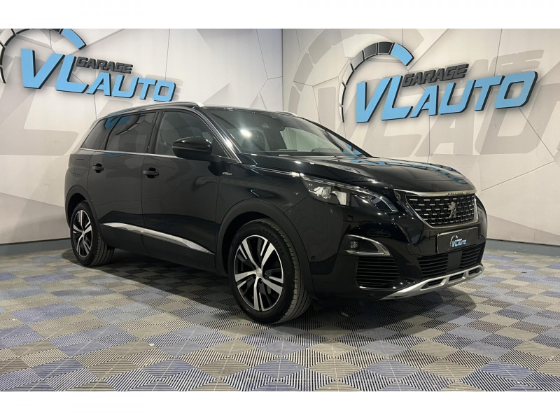 Peugeot 5008  BlueHDi 130ch S&S BVM6 GT Line 7 Places DIESEL Noir Occasion à vendre