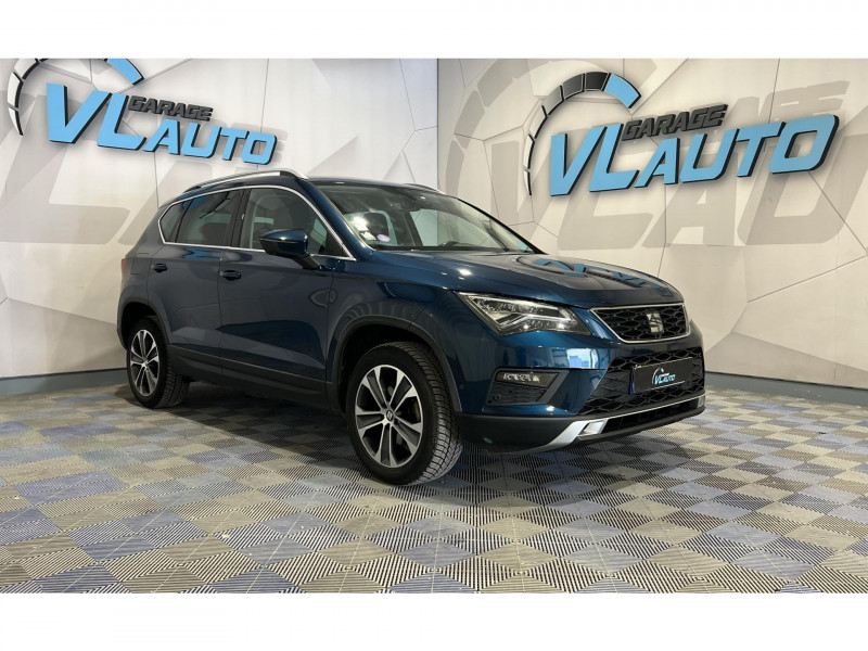 Seat ATECA 1.5 TSI 150 ch ACT Start/Stop DSG7 Style ESSENCE Bleu Occasion à vendre