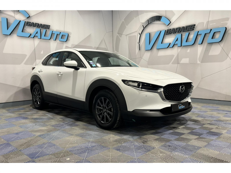 Mazda CX-30 2.0L SKYACTIV-X M Hybrid 180 ch 4x2 BVM6 Business Executive ESSENCE Blanc Occasion à vendre
