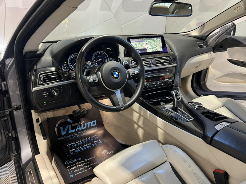 Photo 15 de l'offre de BMW SERIE 6 COUPE Coupé 640i 320 ch F13 LCI Exclusive A à 25990€ chez VL Auto