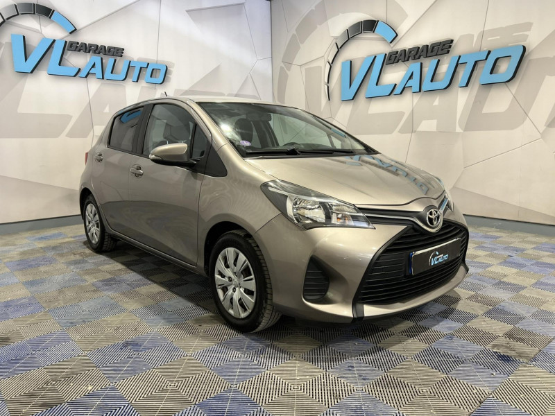 Toyota YARIS 100 VVT-i Lounge ESSENCE Gris Occasion à vendre