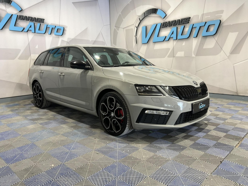 Skoda OCTAVIA COMBI 2.0 TSI 245 ch DSG7 RS ESSENCE Gris Occasion à vendre