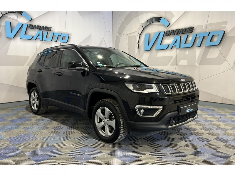 Jeep COMPASS 2.0 I MultiJet II 140 ch Active Drive BVM6 Limited DIESEL NOIR Occasion à vendre
