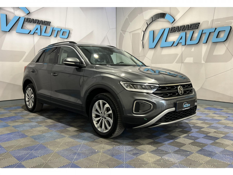 Volkswagen T-ROC 1.0 TSI 110 Start/Stop BVM6 Life ESSENCE gris Occasion à vendre